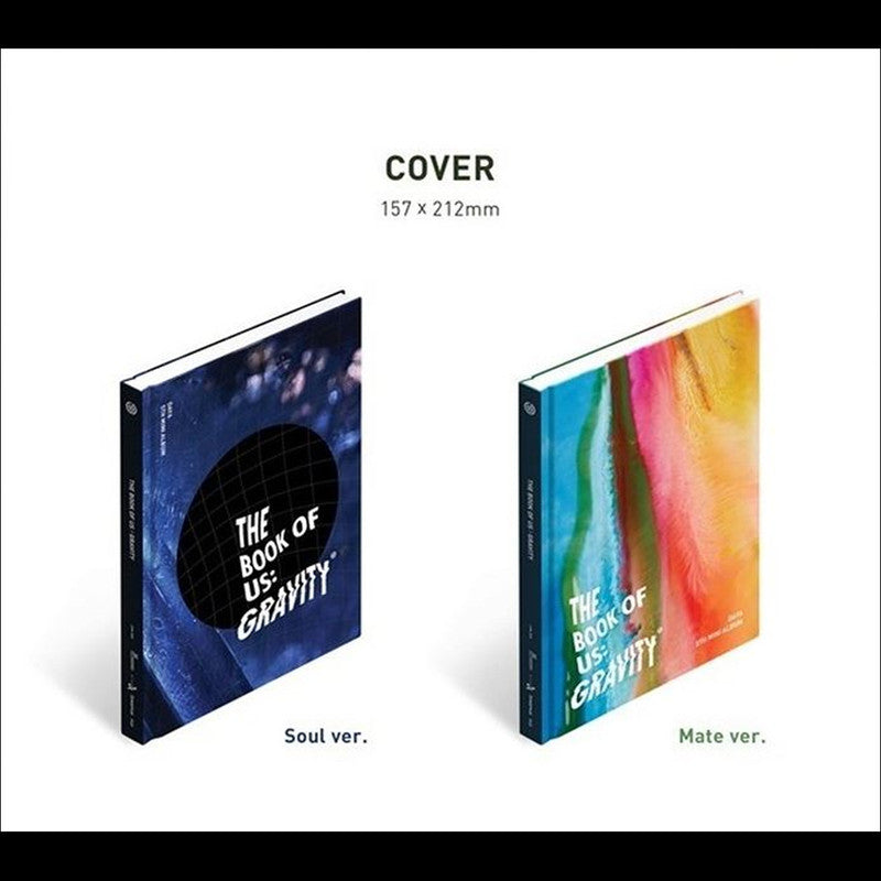 Day6 5th Mini Album The Book of Us Gravity(Soul ver / Mate ver)