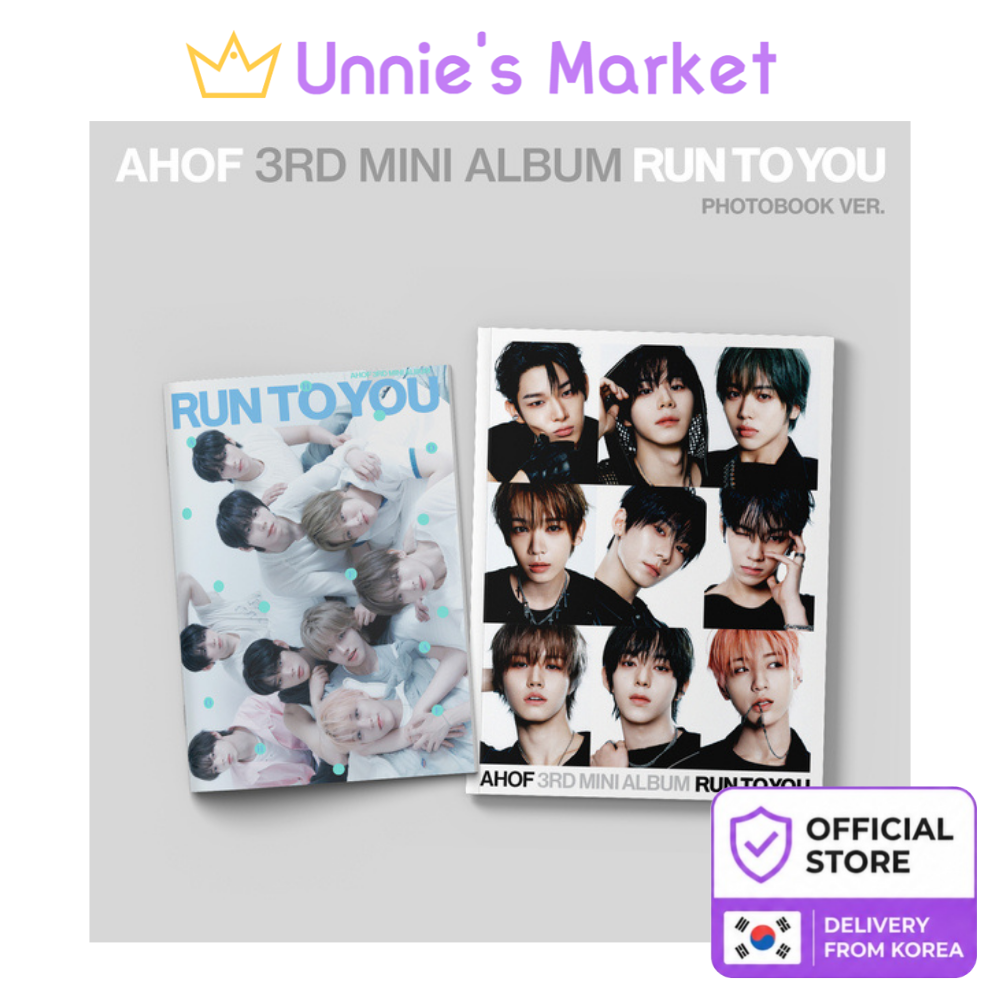 AHOF [RUN TO YOU] PHOTOBOOK Ver. / 3rd Mini Album + Free Gift