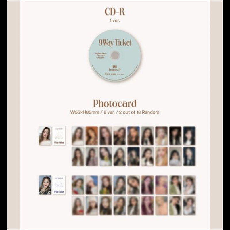 FROMIS_9 2nd Single Album [9 Way Ticket]