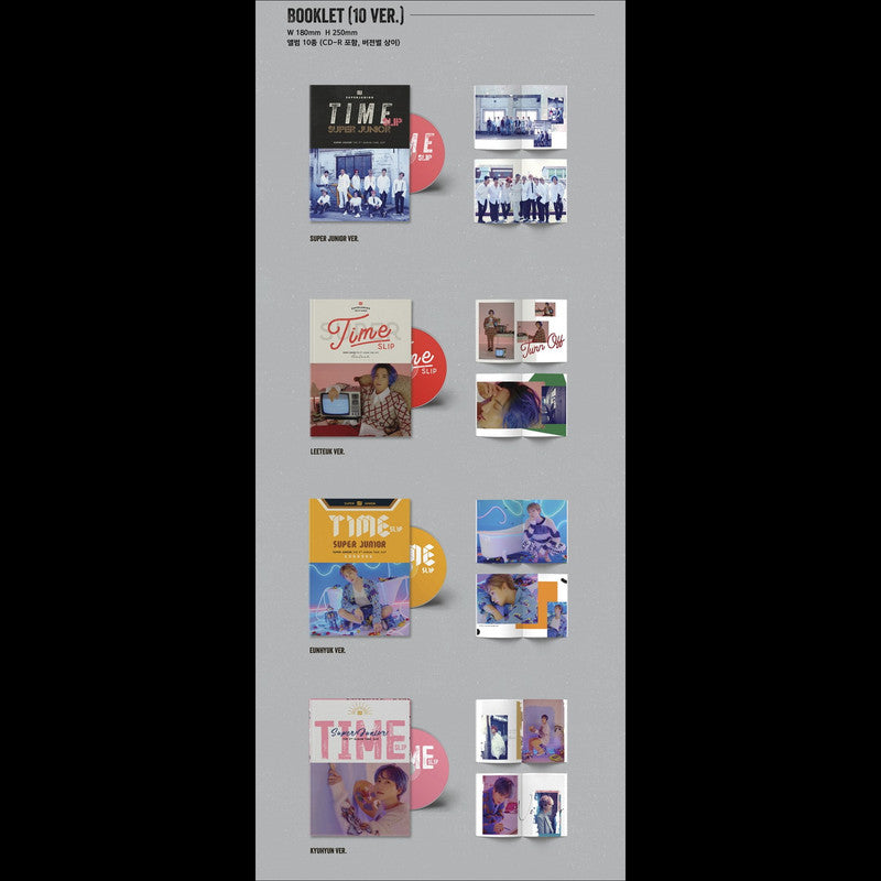 SUPER JUNIOR [TIME SLIP] 9th Album(Random)