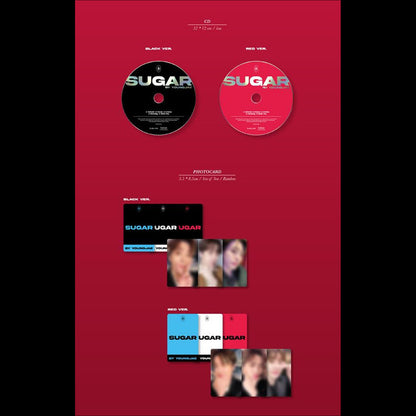 GOT7 YOUNGJAE [SUGAR] Album (BLACK VER. / RED VER.)