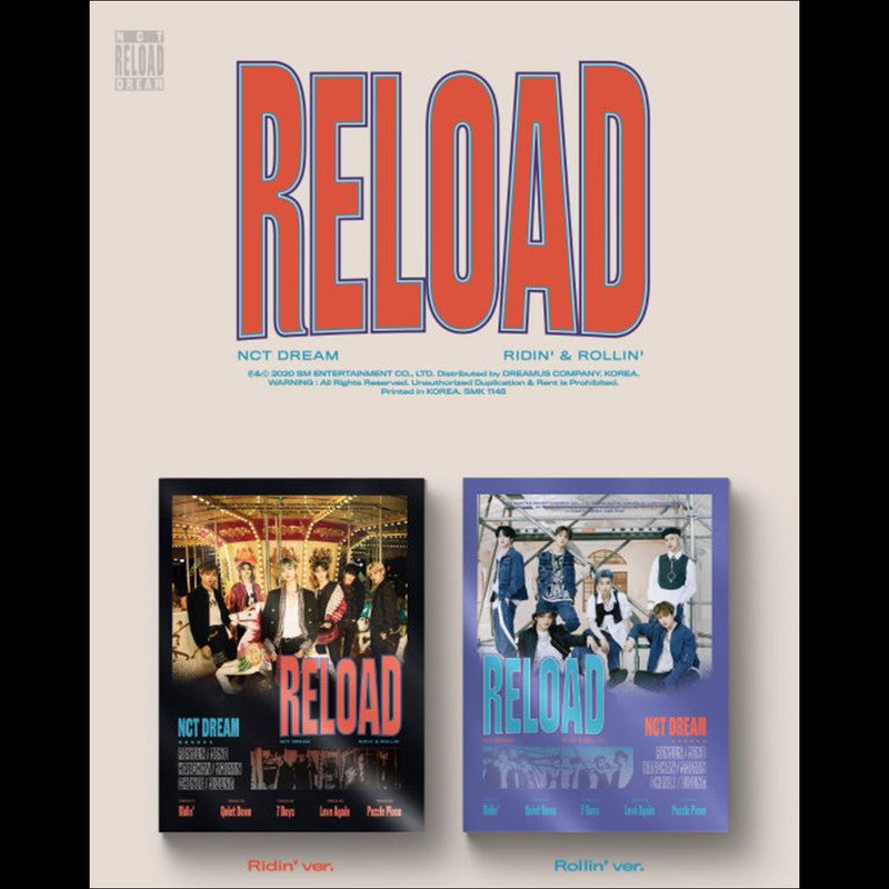 NCT DREAM [Reload] Album (Random)