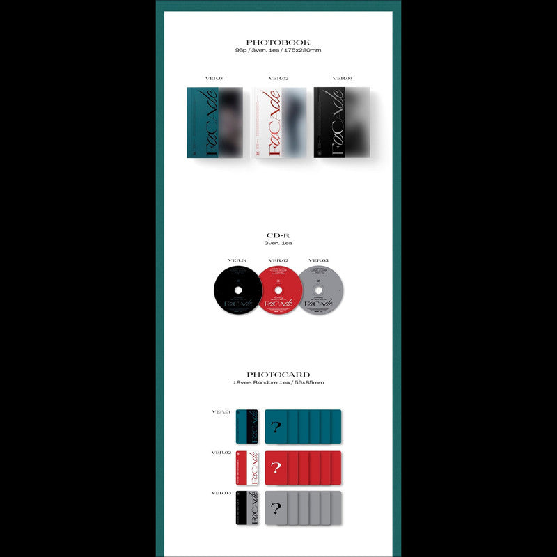 WONHO [FACADE] 3rd Mini Album