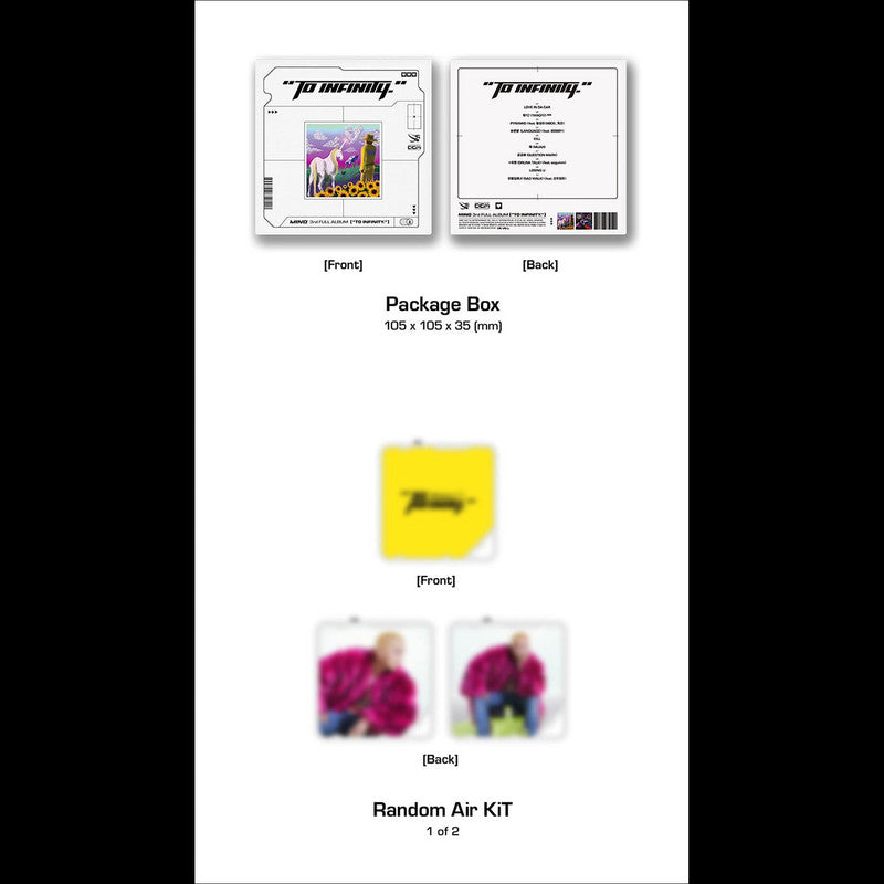 WINNER MINO [TO INFINITY] 3rd FULL ALBUM Kino Kit ver.
