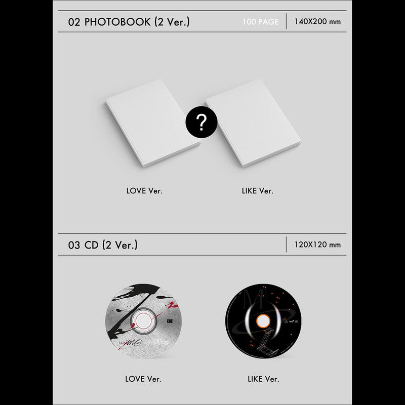 OMEGA X [LOVE ME LIKE] 2nd Mini Album