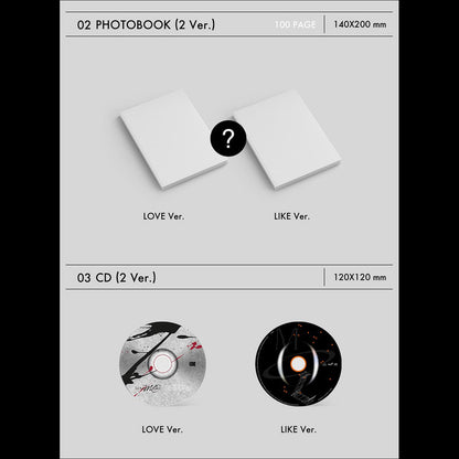 OMEGA X [LOVE ME LIKE] 2nd Mini Album