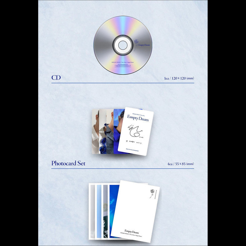 KIM JAE HWAN [Empty Dream] Limited ver. 5th Mini Album