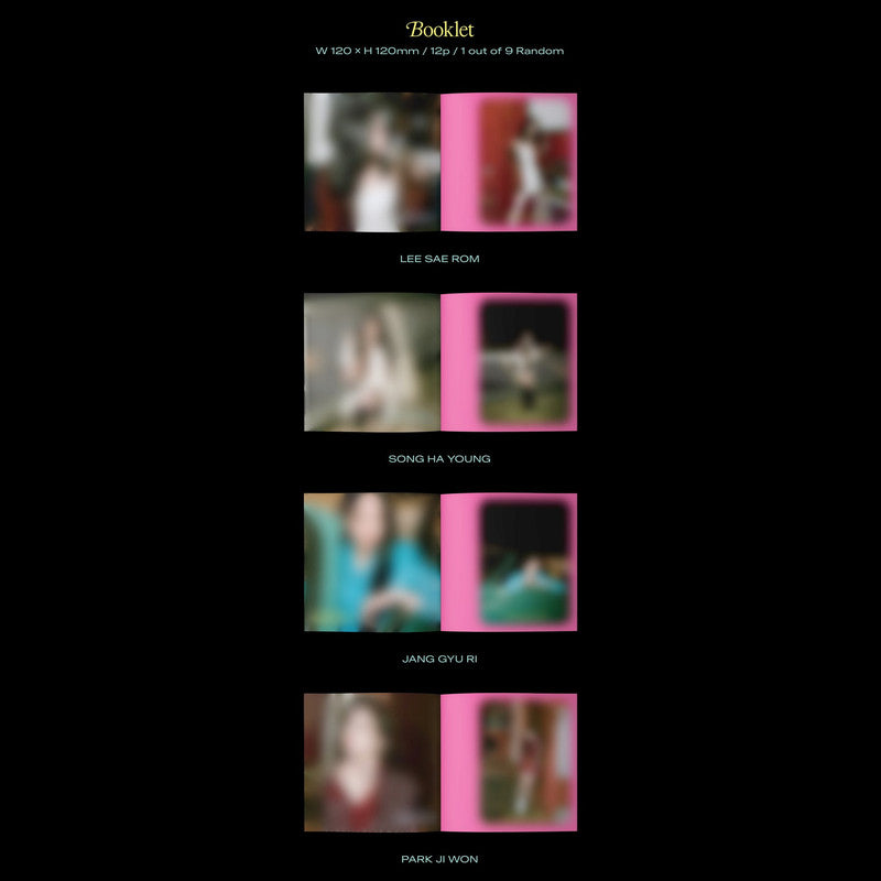 fromis_9 [Midnight Guest] Jewel Case 4th Mini Album