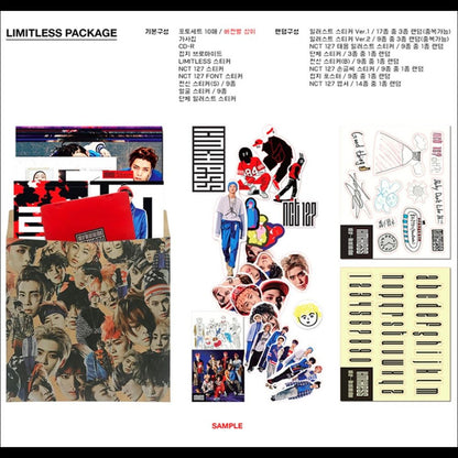 NCT 127 2nd Mini Album [NCT #127 LIMITLESS] (Random)