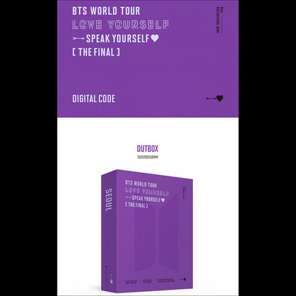 [Digital Code] BTS WORLD TOUR 'LOVE YOURSELF : SPEAK YOURSELF' : THE FINAL