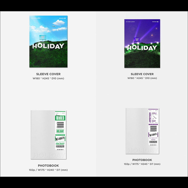 WINNER 4th MINI ALBUM [HOLIDAY] (PHOTOBOOK ver.)