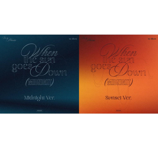 IN A MINUTE [When the sun goes down : Midnight] (Midnight Ver./Sunset Ver.) + Free Gift
