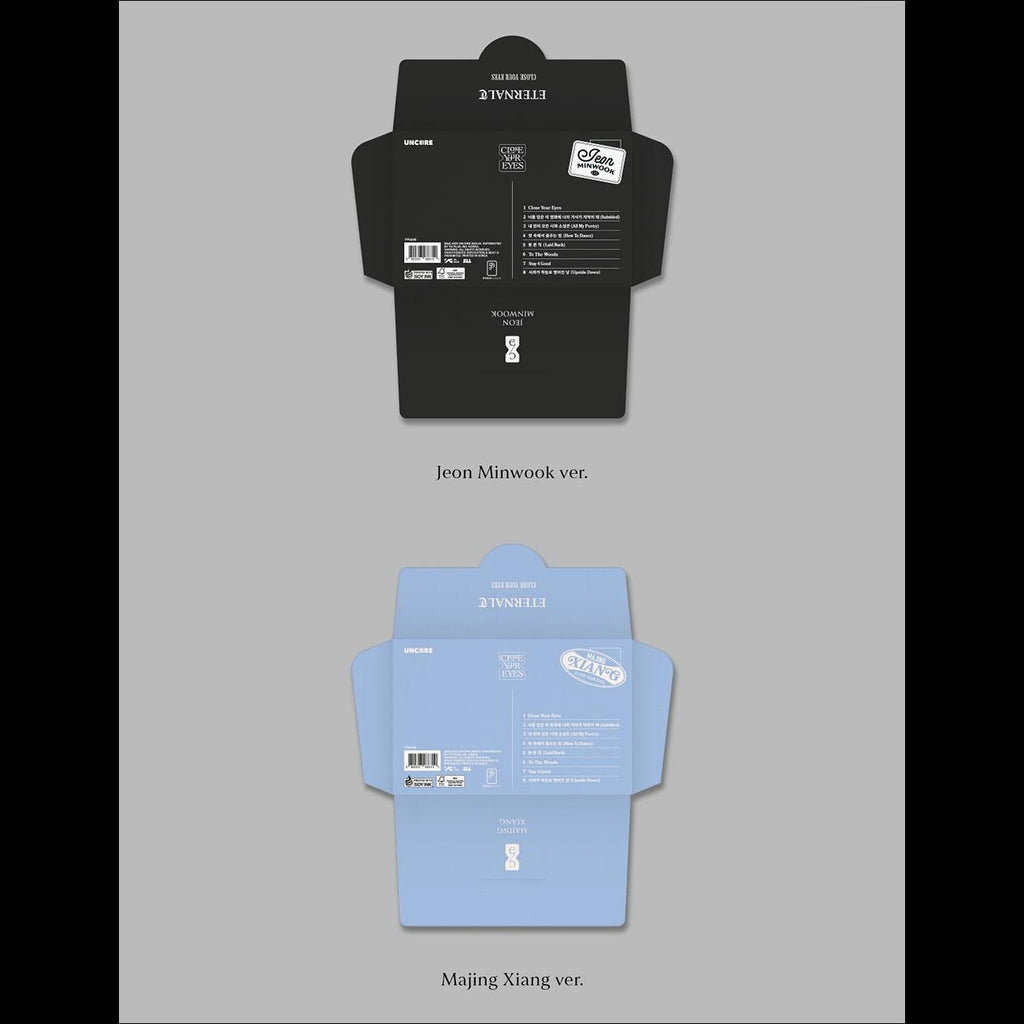 CLOSE YOUR EYES [ETERNALT] POCA ALBUM The 1st Mini Album