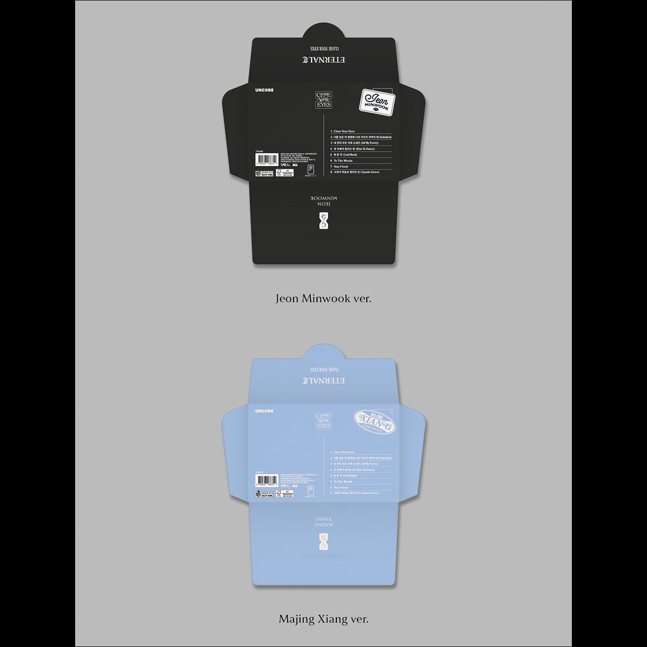 CLOSE YOUR EYES [ETERNAL T] POCA ALBUM The 1st Mini Album
