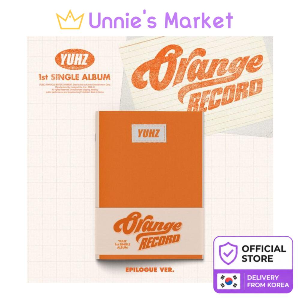 YUHZ 1st Single Album [Orange Record] Epilogue ver. (Kiwee Album) + Free Gift