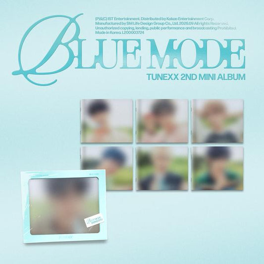 TUNEXX [BLUE MODE] 2nd Mini Album (INDIVIDUAL / MODE ver.) + Free Gift