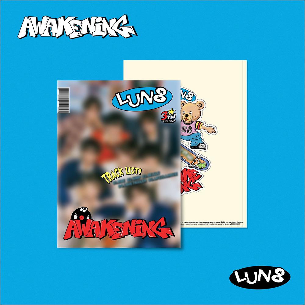 LUN8 - AWAKENING 3rd Mini Album (Nerd ver. / Hip ver.)