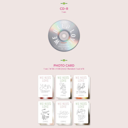 STAYC - WE NEED LOVE Digipack Ver.(Limited VER.)