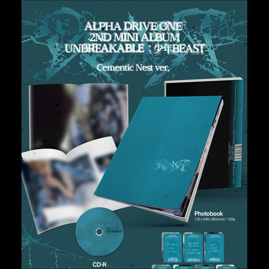 [Pre-order] ALPHA DRIVE ONE [UNBREAKABLE] BEAST_Cementic Nest ver. + Free Gift