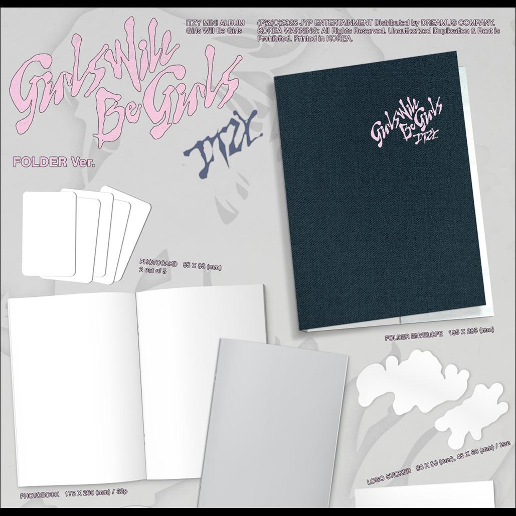 ITZY [Girls Will Be Girls] Folder Ver.