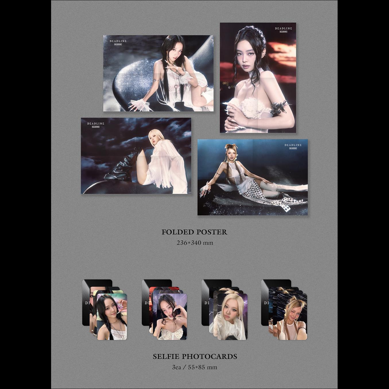 BLACKPINK [DEADLINE] SILVER Ver. / 3rd MINI ALBUM + Free Gift