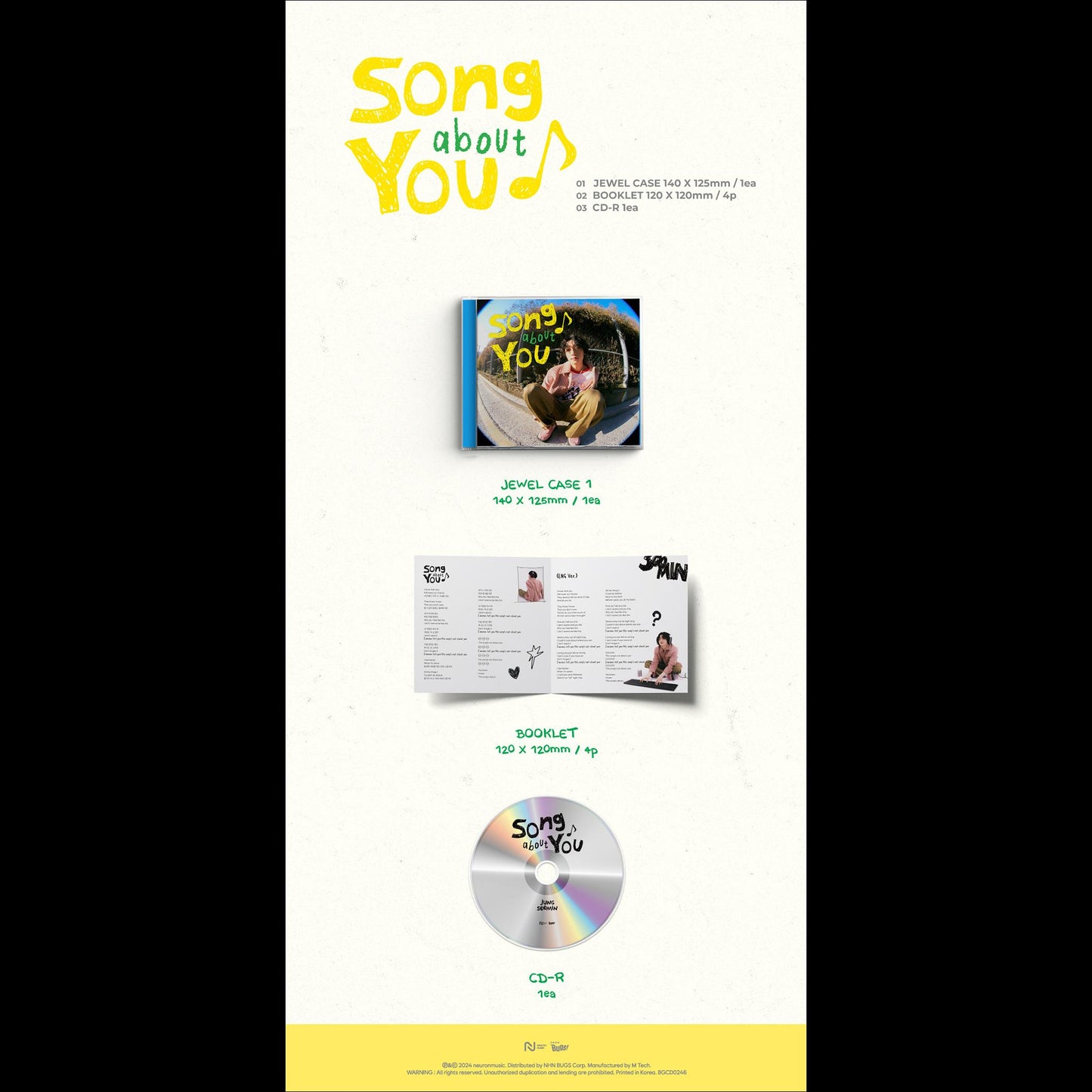 JUNG SOOMIN - DS: song about YOU Jewel ver. Album