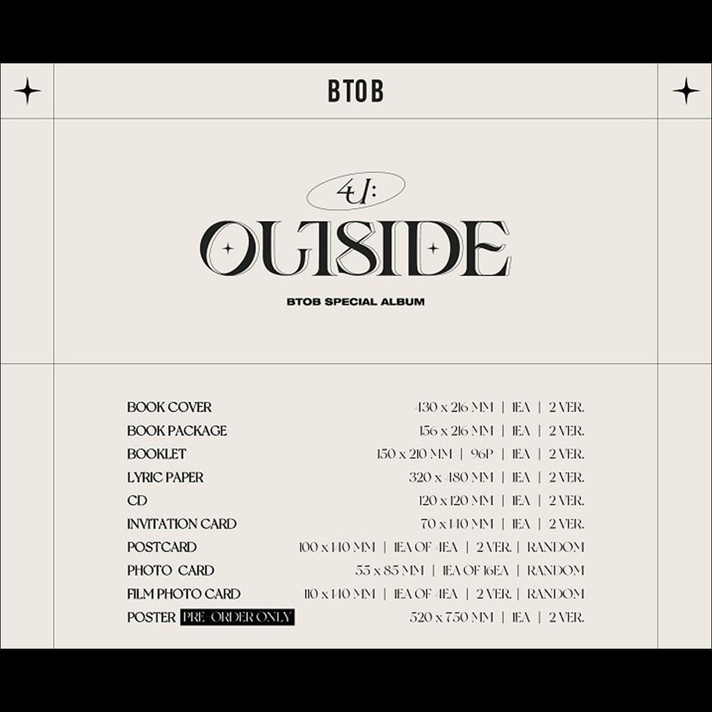 BTOB - 4U : OUTSIDE [Silent Ver. / Awake Ver.]