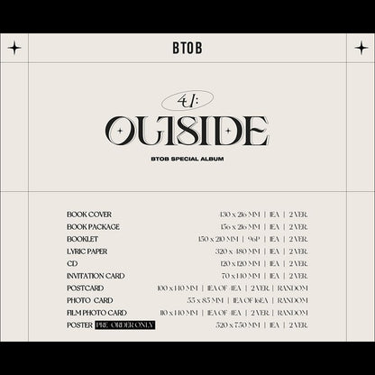 BTOB - 4U : OUTSIDE [Silent Ver. / Awake Ver.]