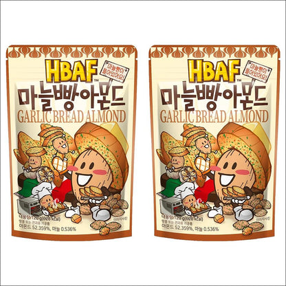 HBAF Garlic Baguette Almond (Savory & Sweet Roasted Almonds) 120g