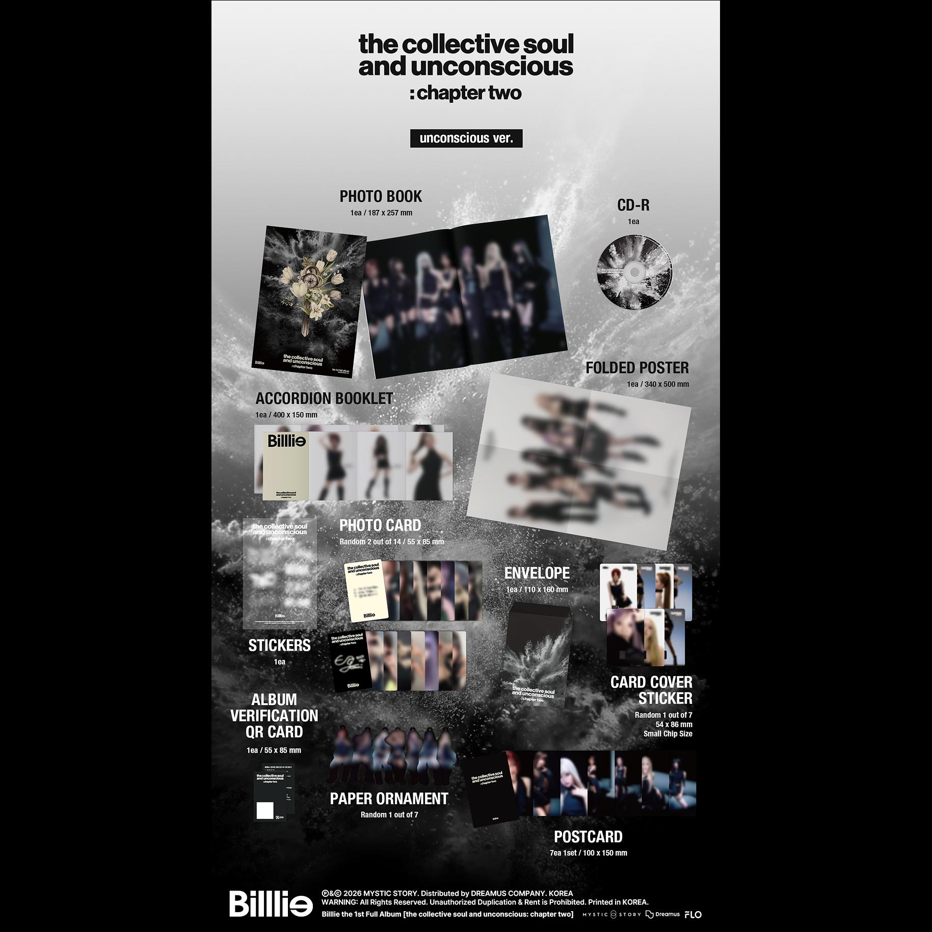 Billlie [the collective soul and unconscious:chapter two] 1st Album + Free Gift