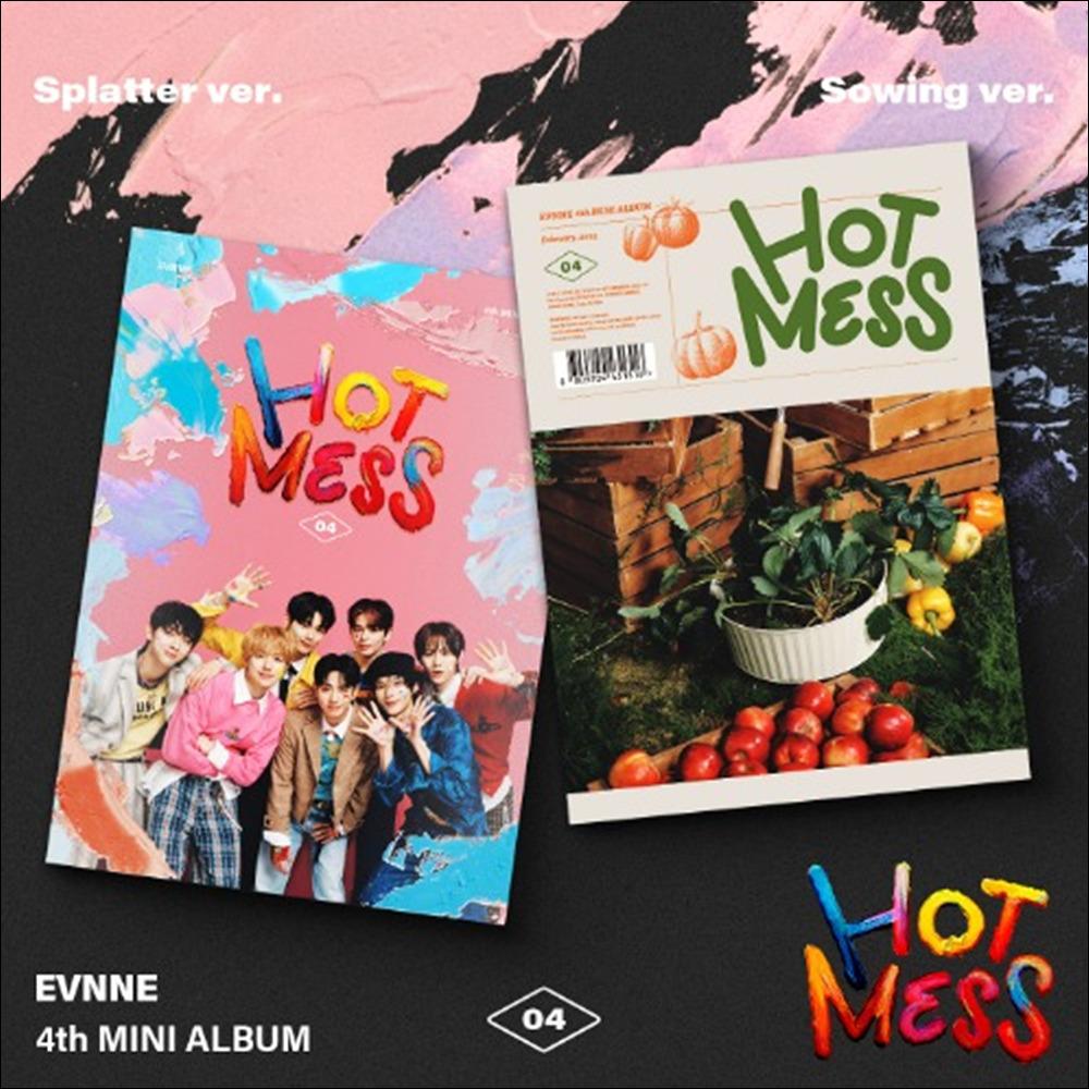 EVNNE - HOT MESS (Splatter Ver. / Sowing Ver.)