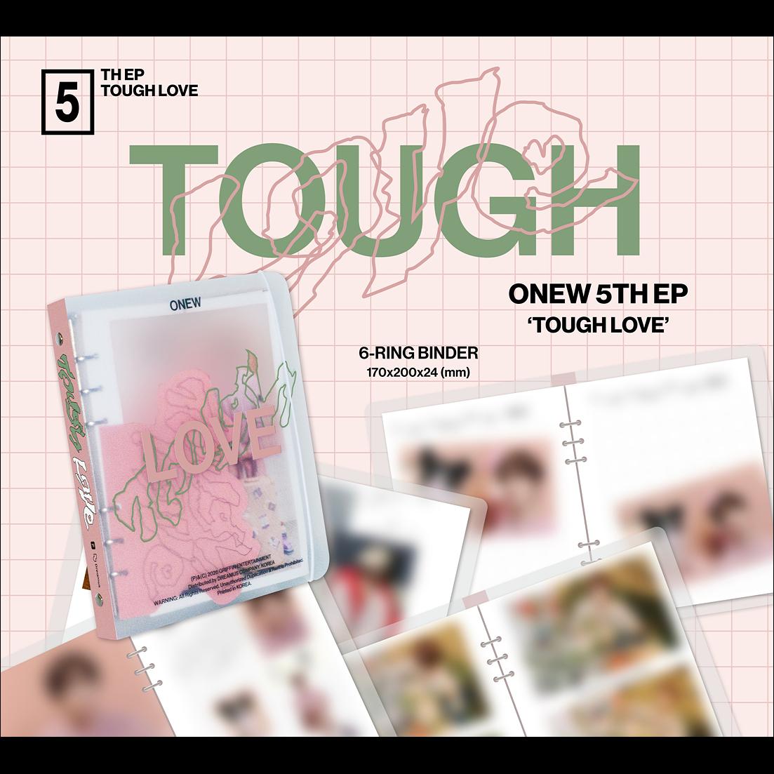 ONEW (SHINee) TOUGH LOVE (NOTE Ver.) + Free Gift