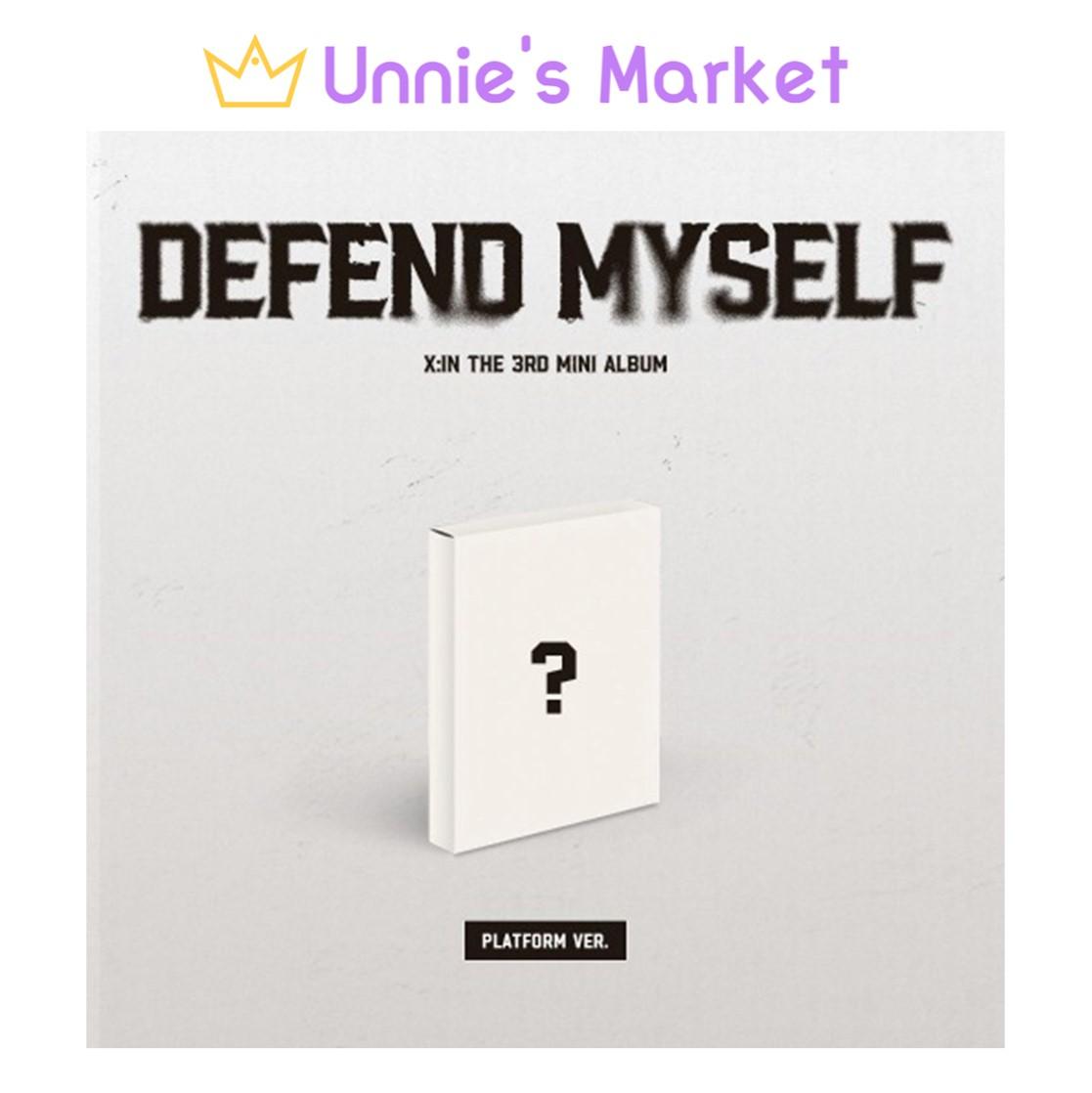 X:IN 3RD MINI ALBUM [Defend Myself] (Platform Ver.)