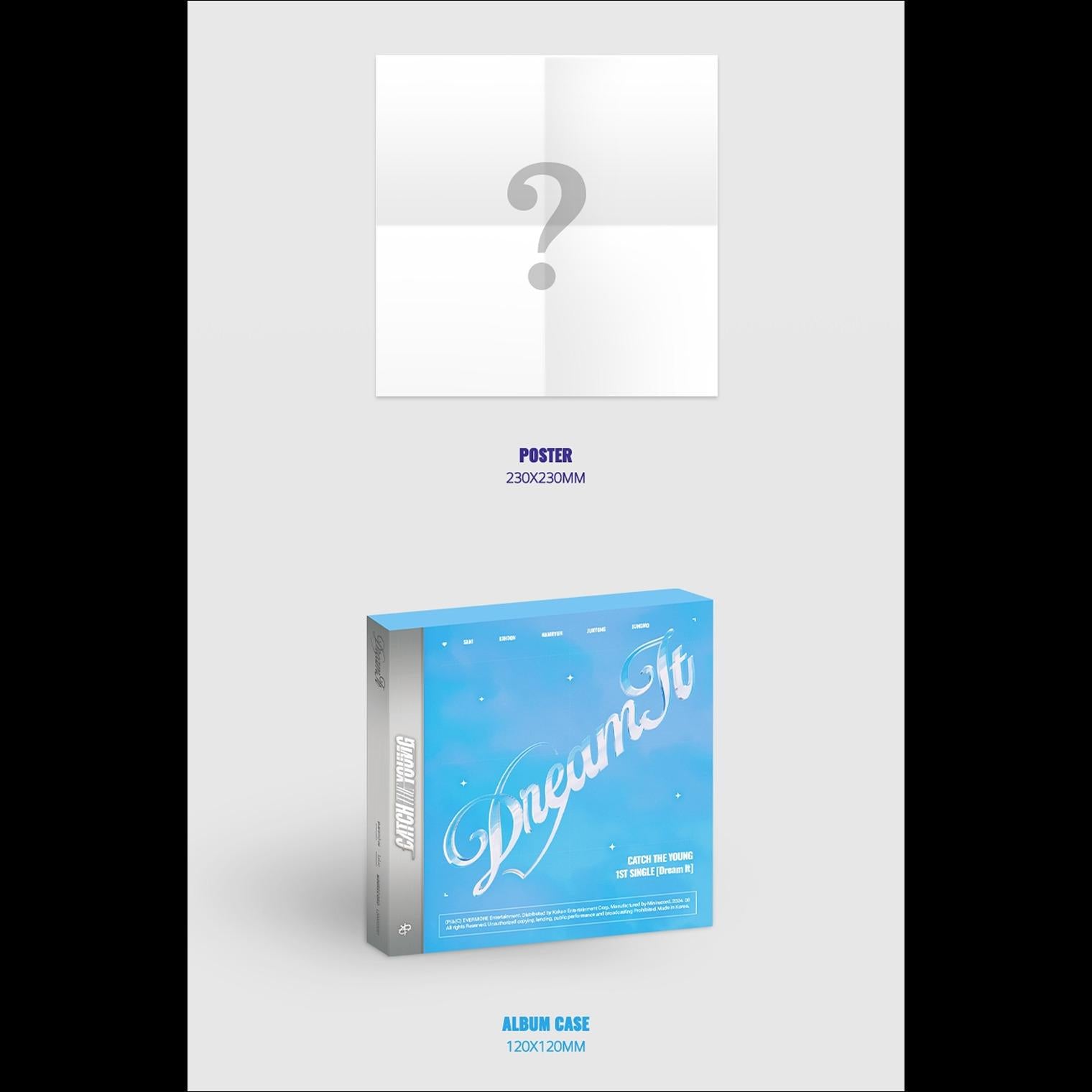 (Platform ver.) CATCH THE YOUNG - Dream It 1st Single Album