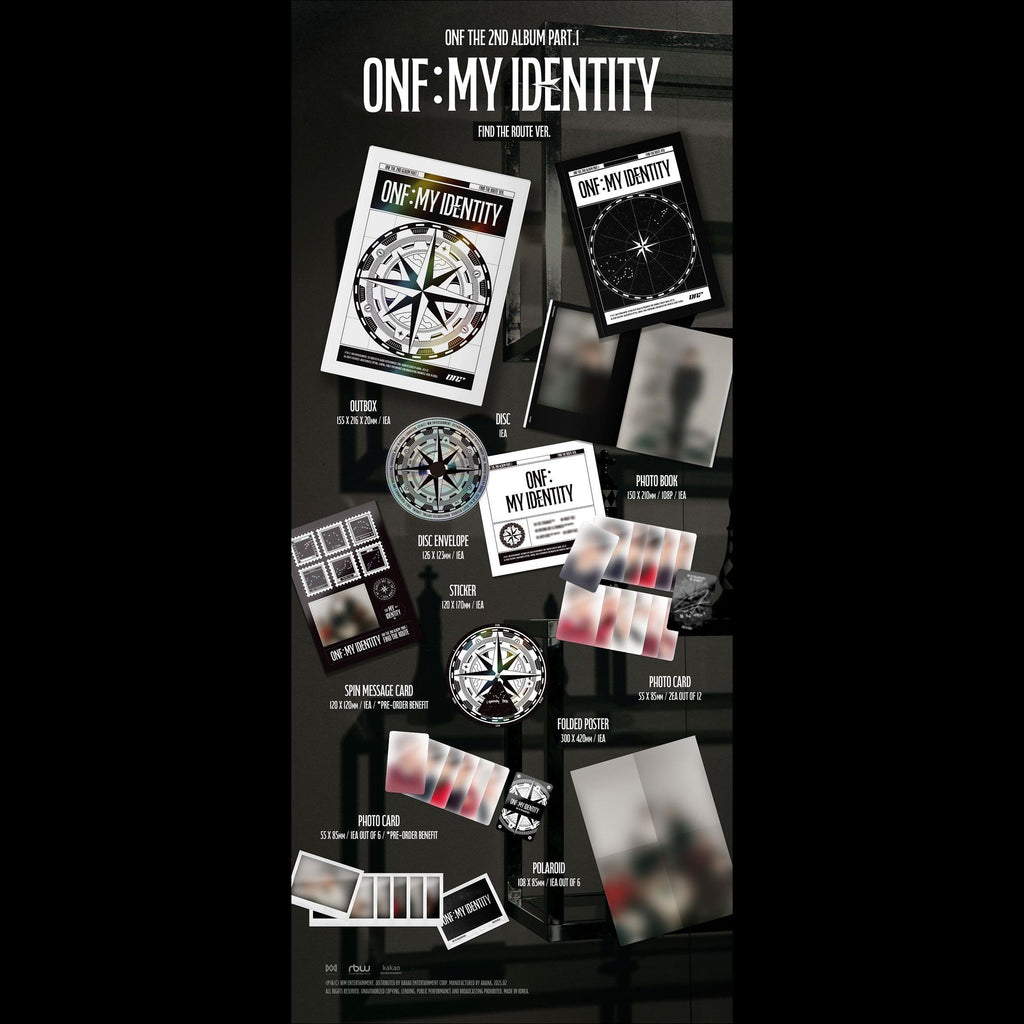 ONF - [ONF MY IDENTITY] The 2nd Album Part.1