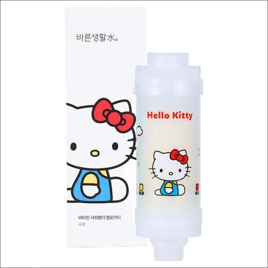 [Barunsaenghwal] Sanrio Characters Vitamin Shower Filter - Hello Kitty My Melody Cinnamoroll Kuromi, Anti-Rust & Chlorine Removal, K-Beauty Skin Care