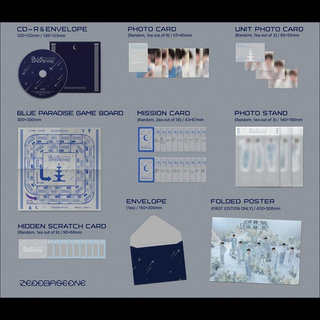 ZEROBASEONE BLUE PARADISE_Photobook Ver. / 5th Mini Album