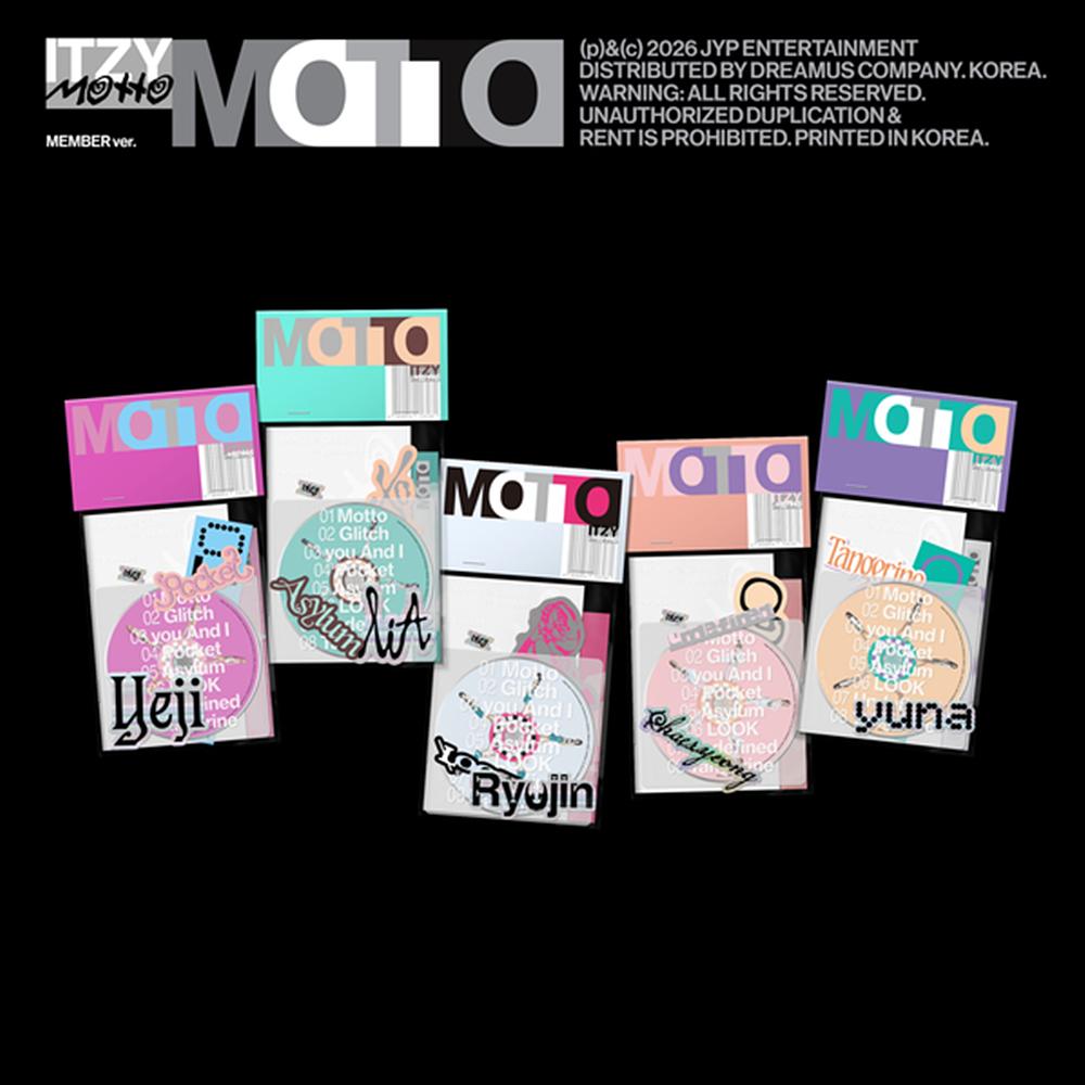 ITZY [Motto] MEMBER VER. Album + Free Gift