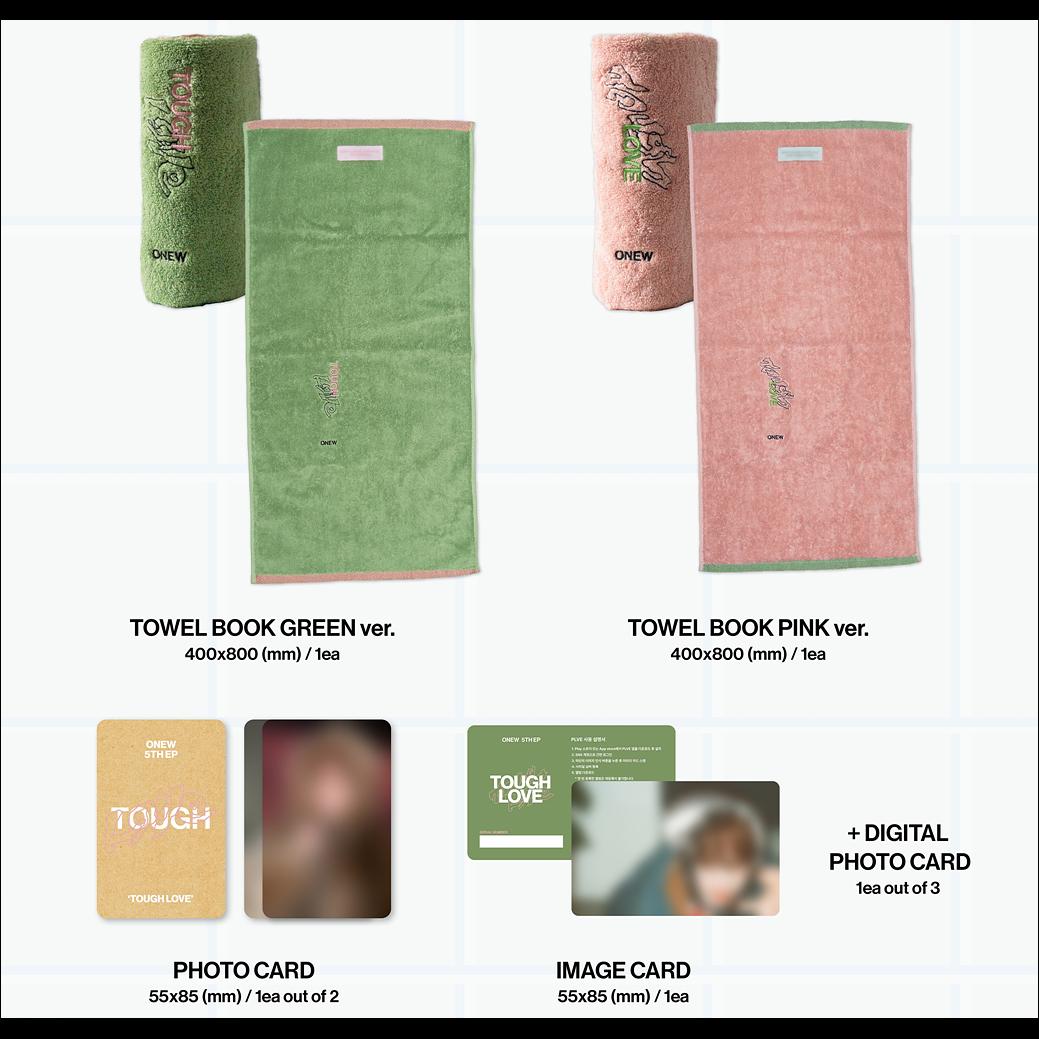 ONEW (SHINee) TOUGH LOVE (TOWEL BOOK Ver.) + Free Gift