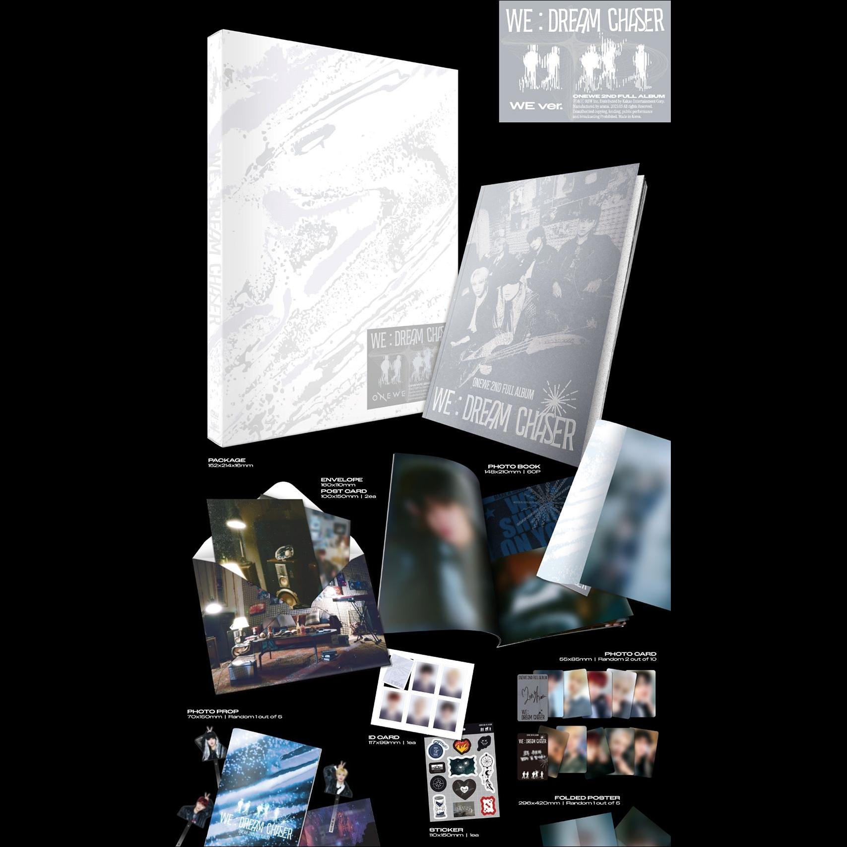 (WE ver.) ONEWE [WE Dream Chaser] 2nd Full Album