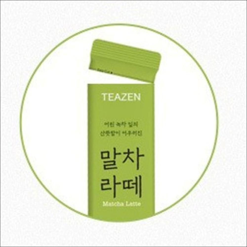 TEAZEN MATCHA LATTE (14.5g x 7 pcs) x 2 BOX