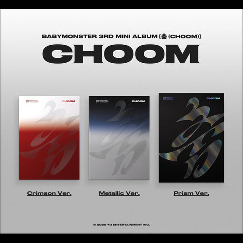 BABYMONSTER [CHOOM] 3rd MINI ALBUM + Free Gift