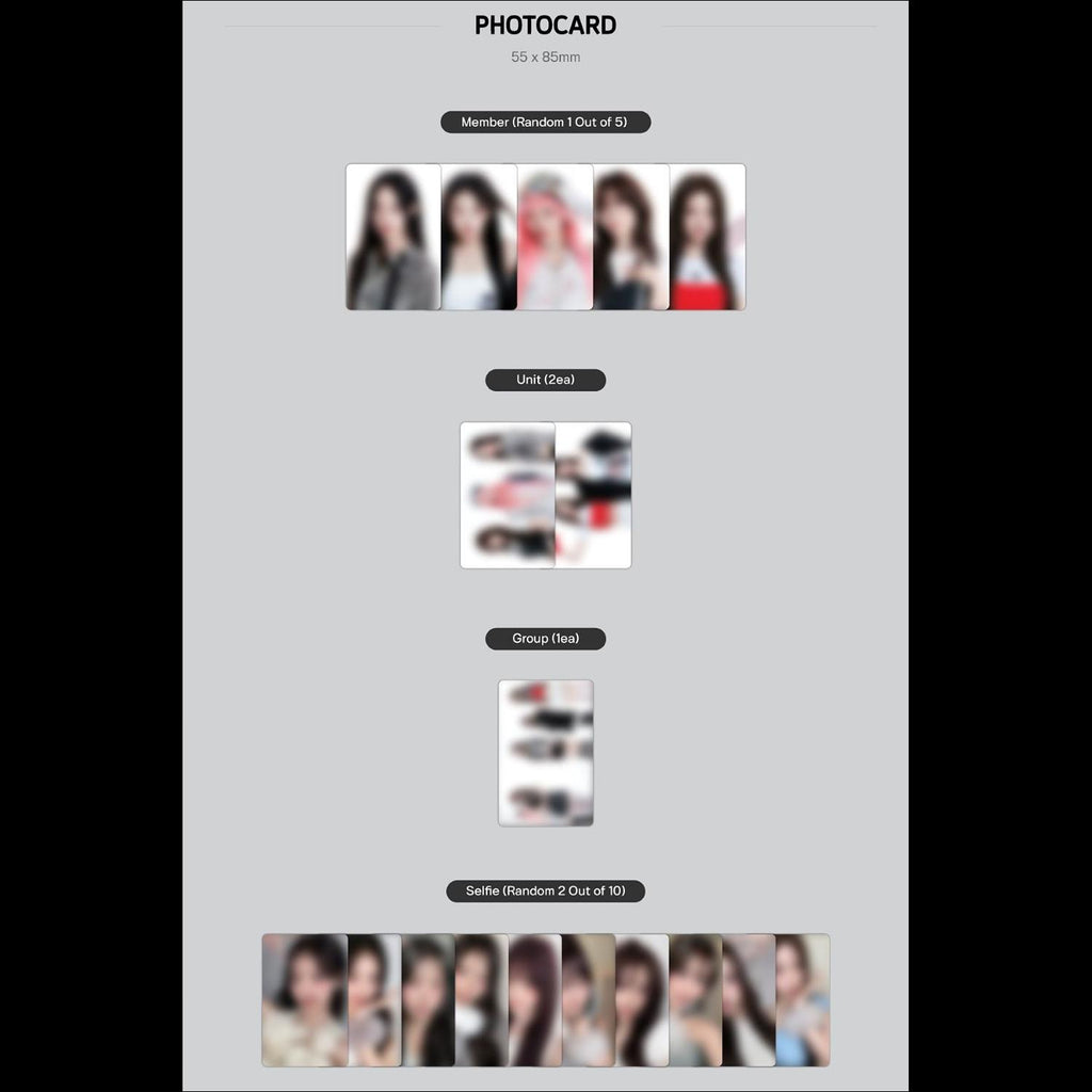 RESCENE [Glow Up] QR VER. (ME VER. / WE VER.) / 2nd MINI ALBUM