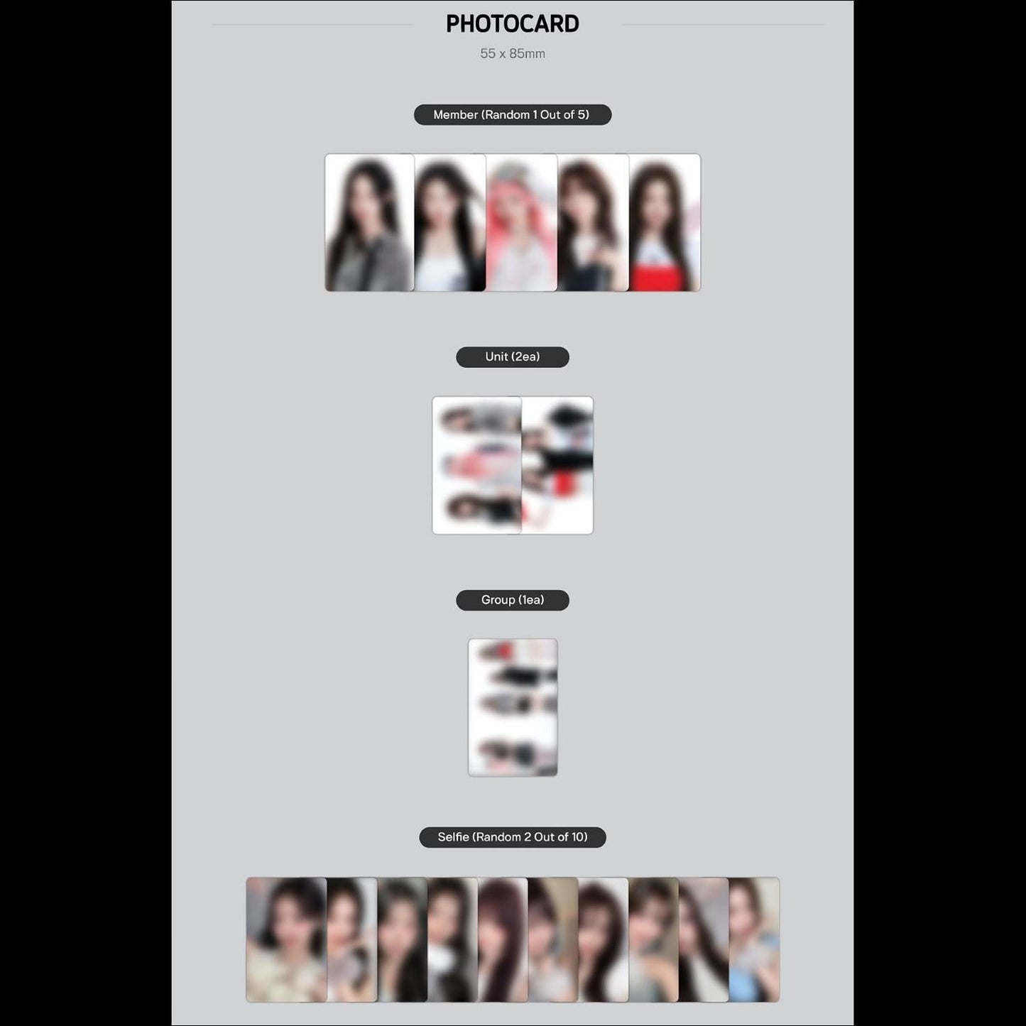 RESCENE [Glow Up] QR VER. (ME VER. / WE VER.) / 2nd MINI ALBUM