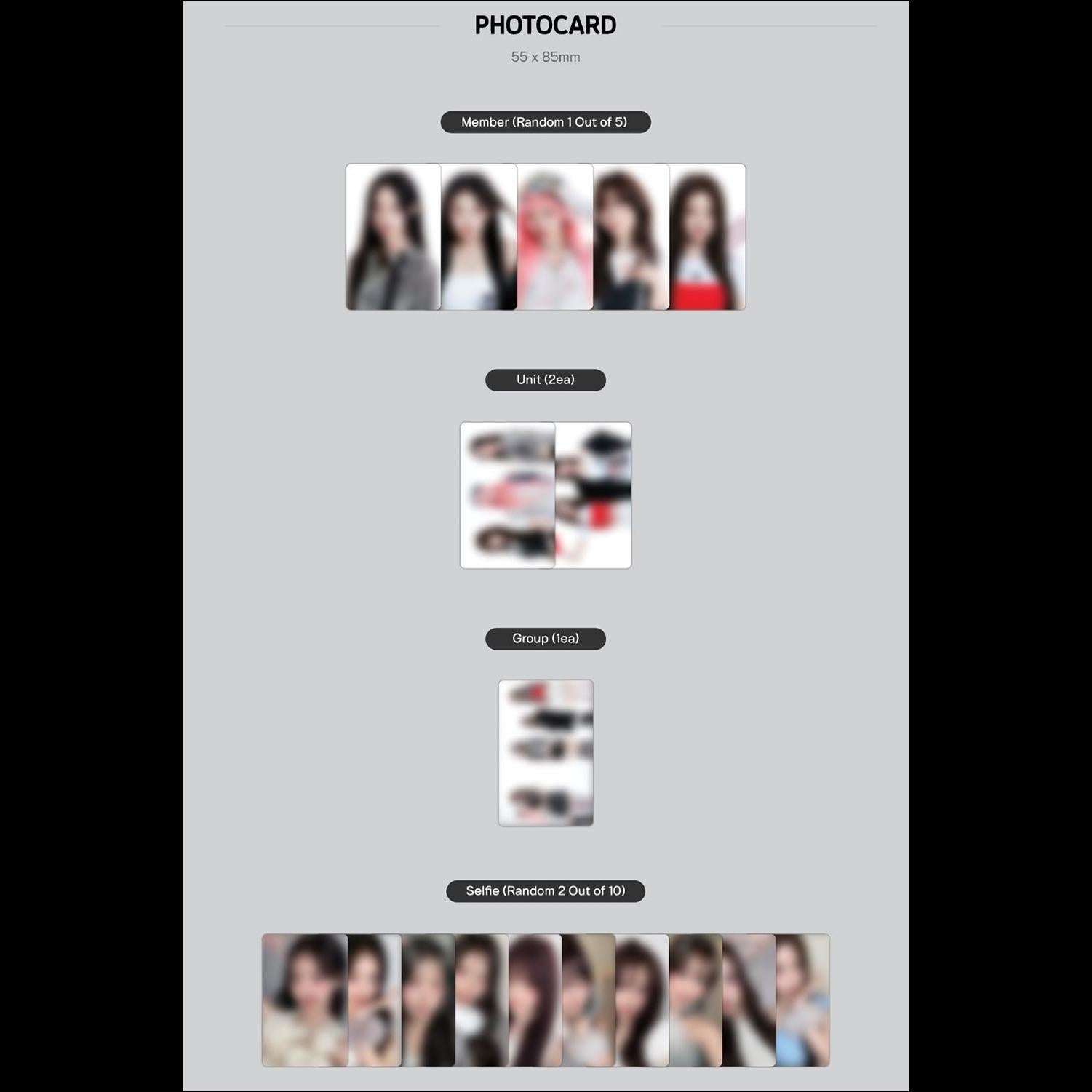 RESCENE [Glow Up] QR VER. (ME VER. / WE VER.) / 2nd MINI ALBUM