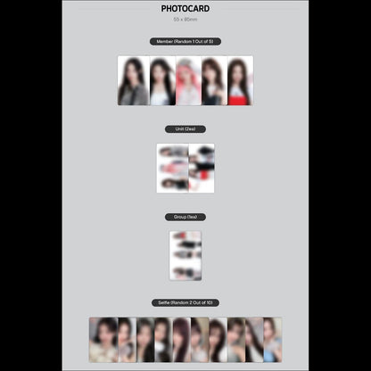 RESCENE [Glow Up] QR VER. (ME VER. / WE VER.) / 2nd MINI ALBUM