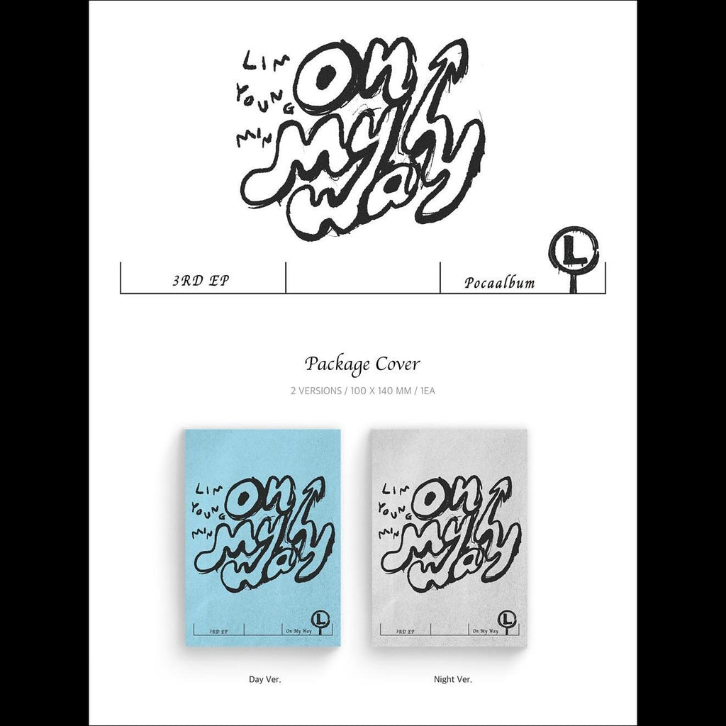 LIM YOUNG MIN - On My Way POCA ALBUM (Day Ver. / Night Ver.) / 3rd EP