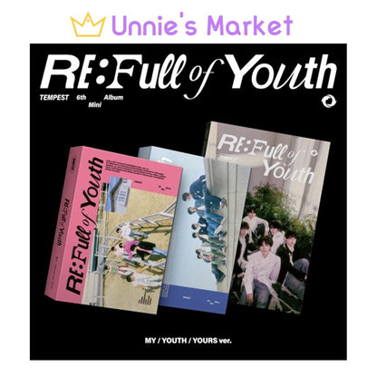TEMPEST - RE Full of Youth 6th Mini Album