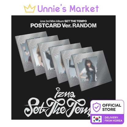 izna [SET THE TEMPO] POSTCARD Ver. + Free Gift