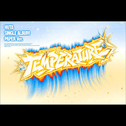[Pre-order] HUTA (BTOB) [TEMPERATURE] (PAPER VER.) KIWEE Album + Free Gift